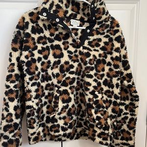 J. Crew Leopard Top